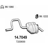 ASSO 14.7049 Einddemper
