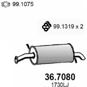 ASSO 36.7080 Einddemper