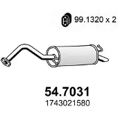 ASSO 54.7031 Einddemper