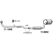 ASSO 11.1006 Voorpijp