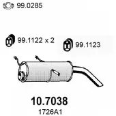 ASSO 10.7038 Einddemper