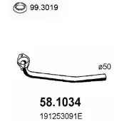 ASSO 58.1034 Voorpijp