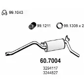 ASSO 60.7004 Einddemper