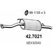 ASSO 42.7021 Einddemper