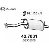 ASSO 42.7031 Einddemper