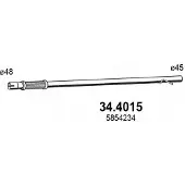 ASSO 34.4015 Voorpijp