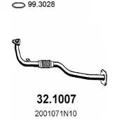ASSO 32.1007 Voorpijp