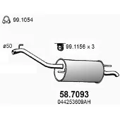 ASSO 58.7093 Einddemper