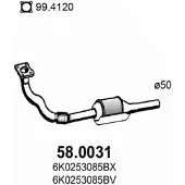 ASSO 58.0031 Katalysator