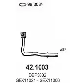 ASSO 42.1003 Voorpijp