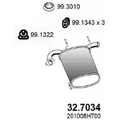 ASSO 32.7034 Einddemper