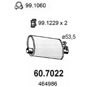 ASSO 60.7022 Einddemper