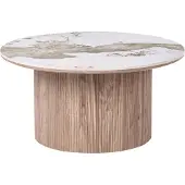 Beliani DORA - Salontafel - Bruin - Keramiek