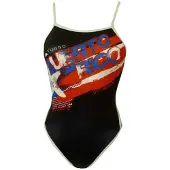 Turbo Puerto Rico Swimsuit Zwart L Vrouw
