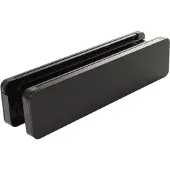 Homebox brievenbus - buitenklep zwart RAL9005 binnenklep zwart RAL9005