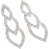 Charme Bijoux Oorbellen Amira- Strass