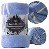 Domarex Koc Pascal Geo 150x200cm - Zachte Microvezel, Blauw Geometrisch