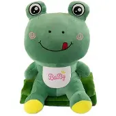 Kikker Zachte Knuffel met Dekentje - Baby Groen