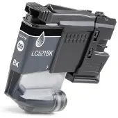 PrintAbout Inktcartridge LC-521BK Zwart geschikt voor Brother