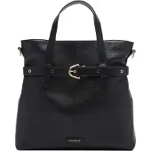 Coccinelle Large Leather Tote Bag In Black Maat: OS | Handtassen Outlet | Dames | Zwart