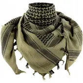 M-Tac Dense Shemagh / keffiyeh, foliage groen-zwart
