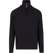 INDICODE JEANS Trui 'Rufus' zwart