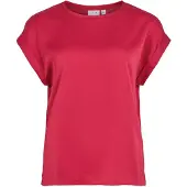 Vila Shirt 'VIEllette' donkerroze