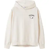 TWO SOON Sweatshirt beige / zwart / wit