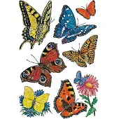 Herma Stickers Vlinders - 10 stuks