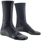 X-socks TrailRun Discover Crew Socks Black/Dark Grey || Maat: 39-41