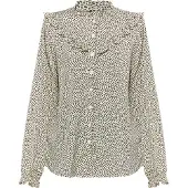 Dreimaster Blouse 'Imane' crème / zwart