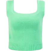 Mymo Gebreide top mintgroen