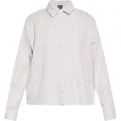 Dreimaster Maritim Blouse lichtlila / wit