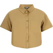 Dreimaster Blouse donkerbeige