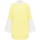 Mymo Blouse citroen / wit