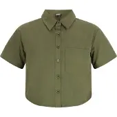 Dreimaster Blouse olijfgroen