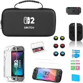 INF Premium Nintendo Switch 2-hoesje en accessoire-opbergtas
