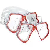 Mares X-vision Mid Left Prescription Lens Transparant -6.00