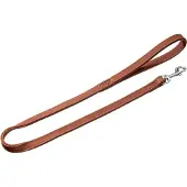 Karlie Stitched Buffalo Leather Hondenriem