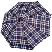 Doppler Paraplu 'Stockholm ' beige / blauw / bloedrood