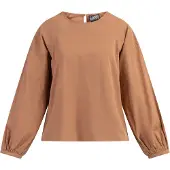 Dreimaster Blouse lichtbruin