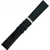 Morellato Leren Horlogeband Zwart 18mm - A01X2053372019CR18