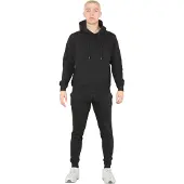 MYT Heren trainingspak met capuchon en capuchon in zwart