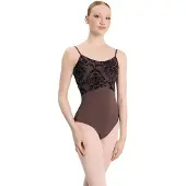 Intermezzo Mernilastrap Sleeveless Leotard Bruin S Vrouw