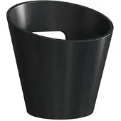 Kanto zwart houten sauna emmer 4L