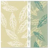 Papstar 50 Servetten ROYAL Collection 1/4 vouw 40 cm x 40 cm groen Autumn