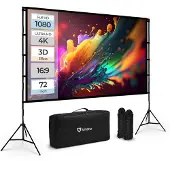 Lunaro Projectiescherm met Statief 72 inch – Projectiescherm – Beamer