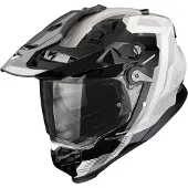 Scorpion ADF-9000 Air Patrol Integraal- en crosshelm Zwart/Zilver M unisex