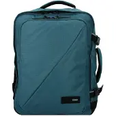American Tourister Laptoptas 'Take2Cabin ' petrol