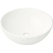 Ink Otello Opzetwastafel Rond 40cm Keramiek - Glans Wit - 8718835075392 - Wastafels, Opzetwastafels